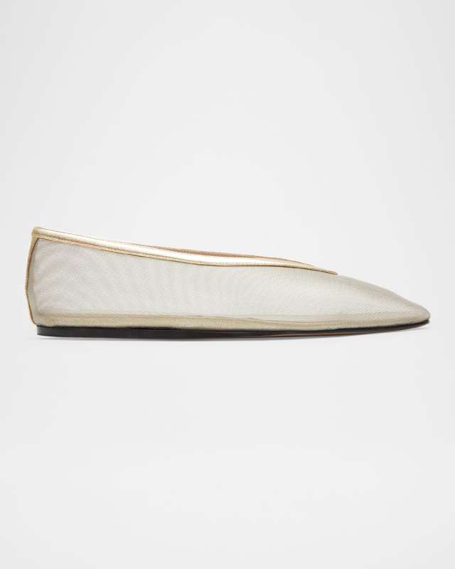 Luna Mesh Ballerina Flats
